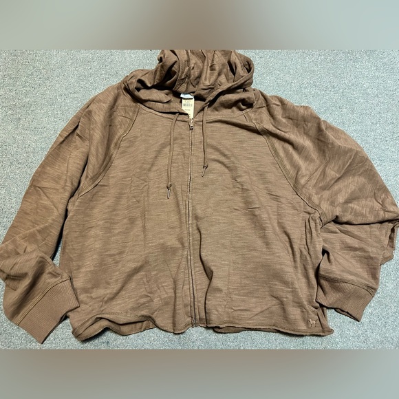 Victoria’s Secret PINK Summer Lounge Cotton Zip-Up Hoodie Size XXL - Picture 9 of 12
